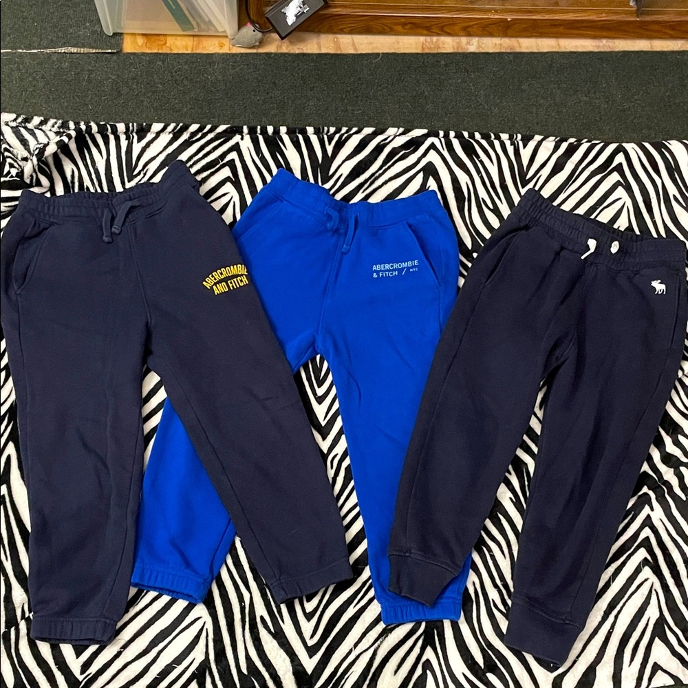 Abercrombie & Fitch Kids Sweatpants - Navy and Royal Blue